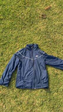 Nike Vintage Windrunner Full-Zip Track Jacket Navy Blue